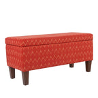 Large Textured Storage Bench