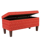 Large Textured Storage Bench