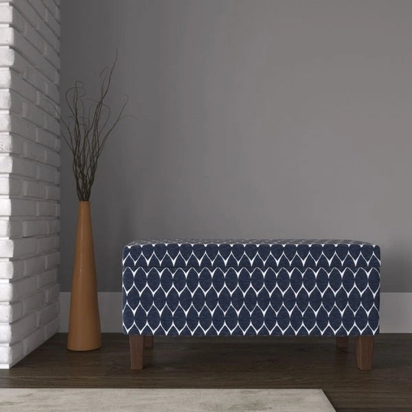 Large Textured Storage Bench