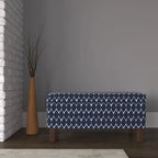 Large Textured Storage Bench