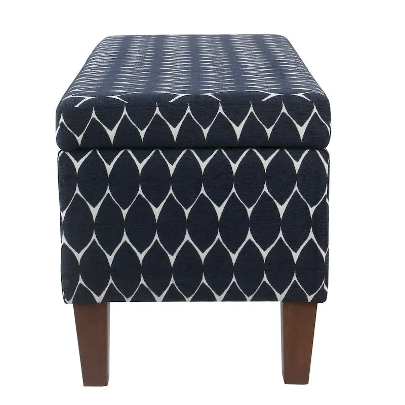 Large Textured Storage Bench