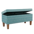 Large Textured Storage Bench