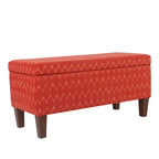Large Textured Storage Bench