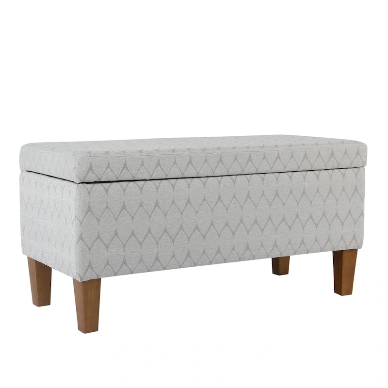Large Textured Storage Bench