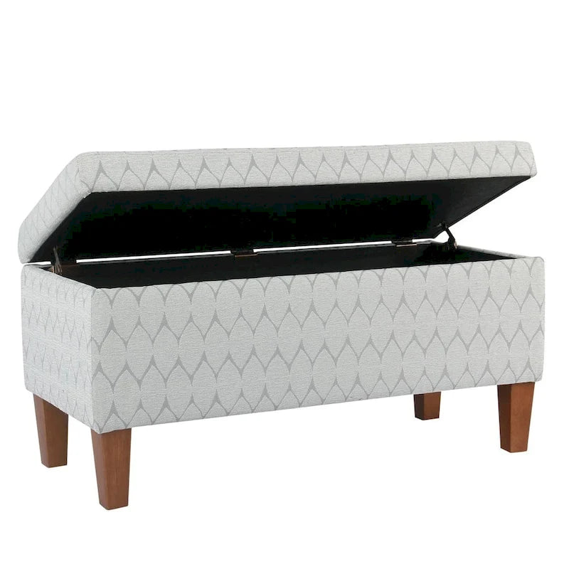 Large Textured Storage Bench