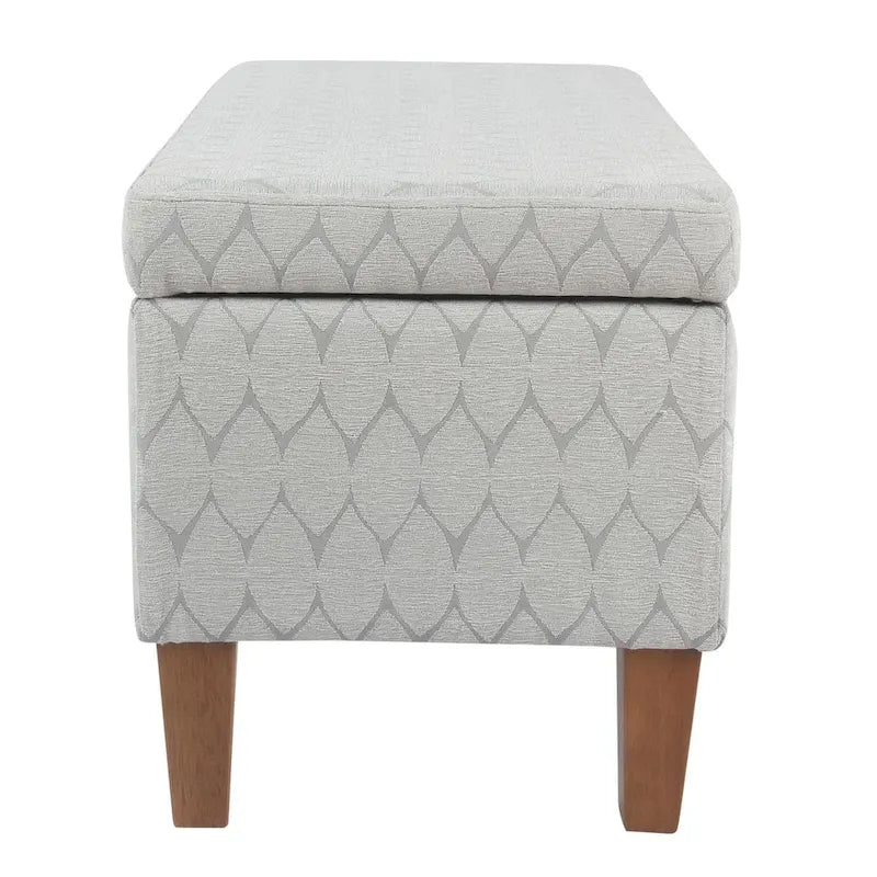 Large Textured Storage Bench