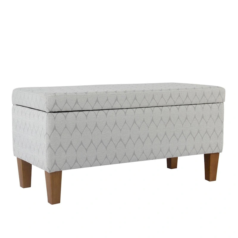 Large Textured Storage Bench