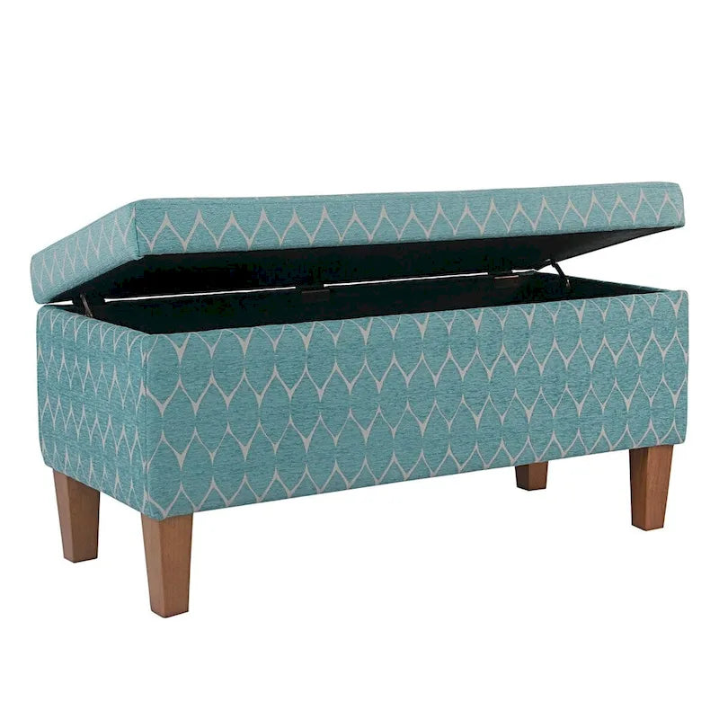 Large Textured Storage Bench