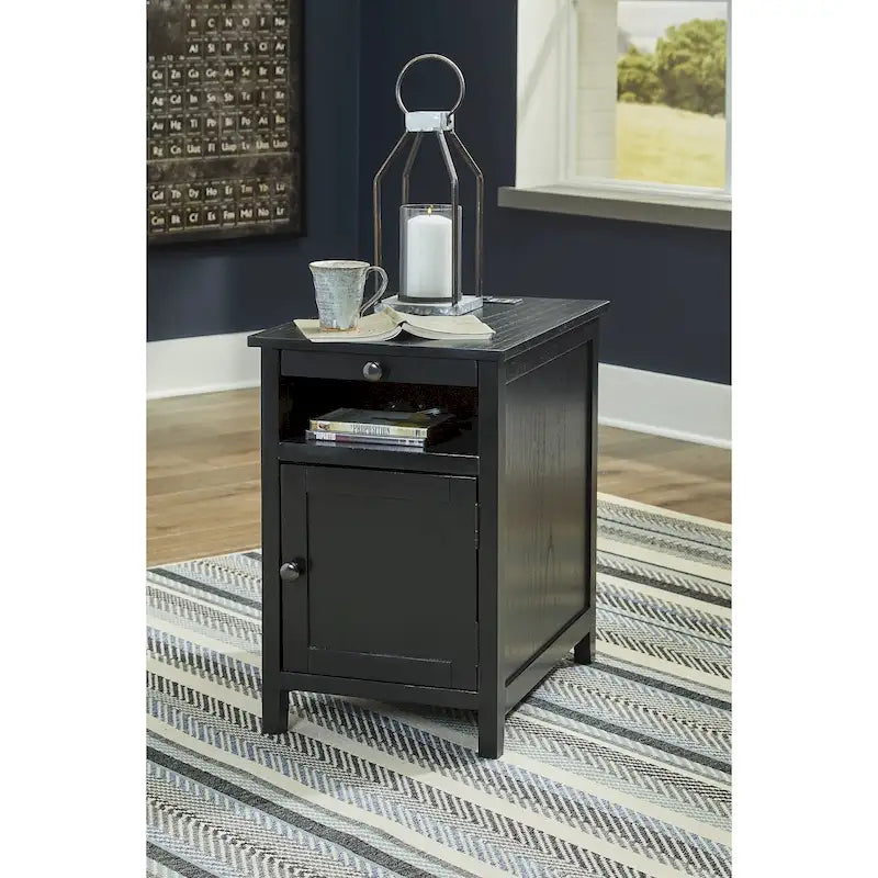 Chairside End Table - 16W x 24D x 24H