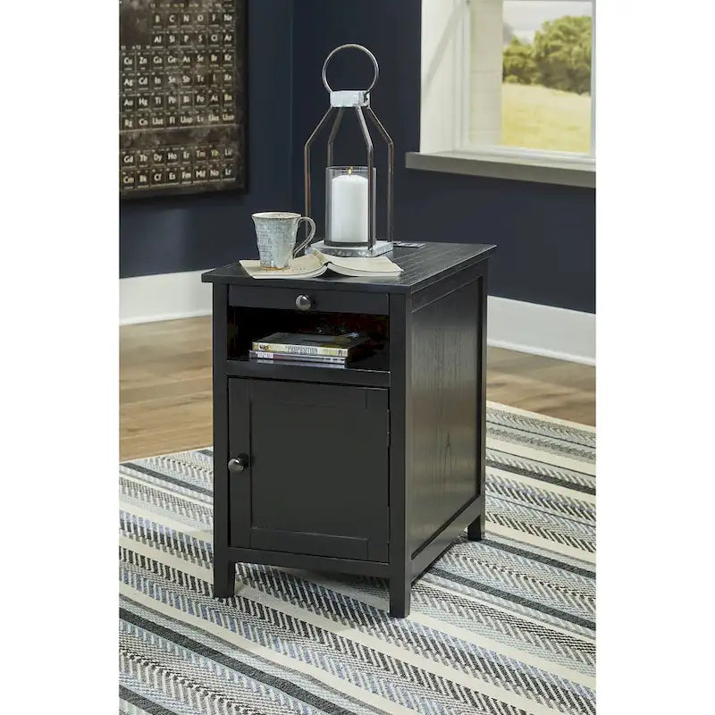Chairside End Table - 16W x 24D x 24H
