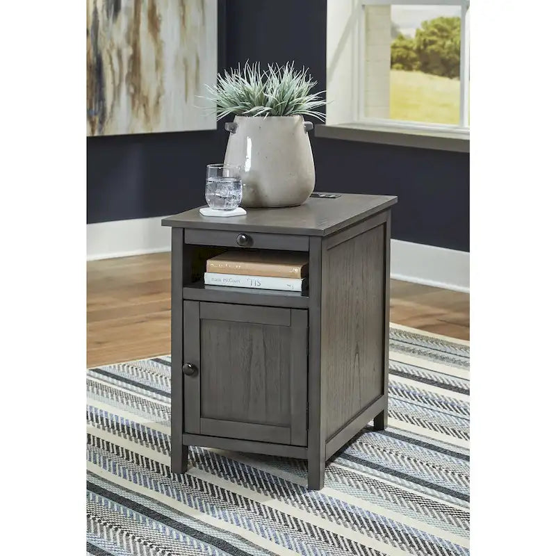 Chairside End Table - 16W x 24D x 24H