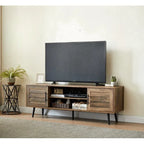 Mid-Century Modern TV Stand For TVs Up To 70 Entertainment Center Media Console - 20.5 H X 59 W X 15.5 D