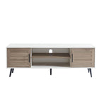 Mid-Century Modern TV Stand For TVs Up To 70 Entertainment Center Media Console - 20.5 H X 59 W X 15.5 D