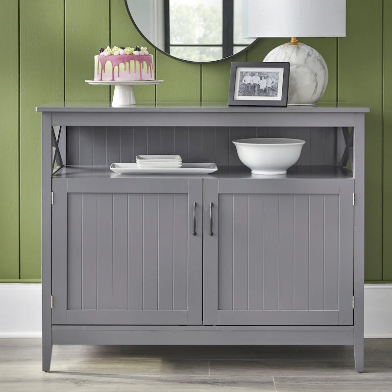 2-Door Buffet Sideboard with Adjustable Shelf