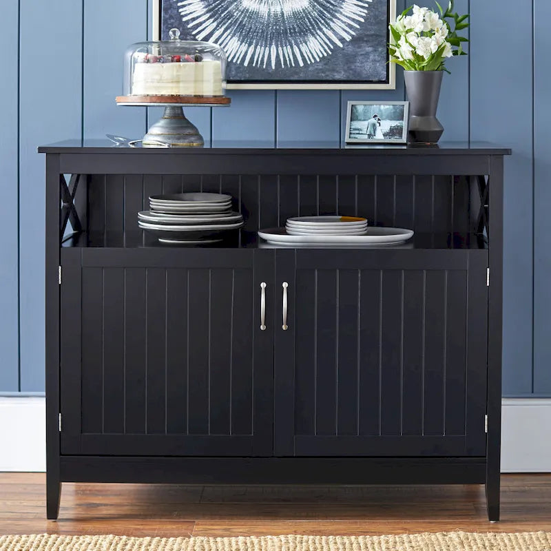 2-Door Buffet Sideboard with Adjustable Shelf