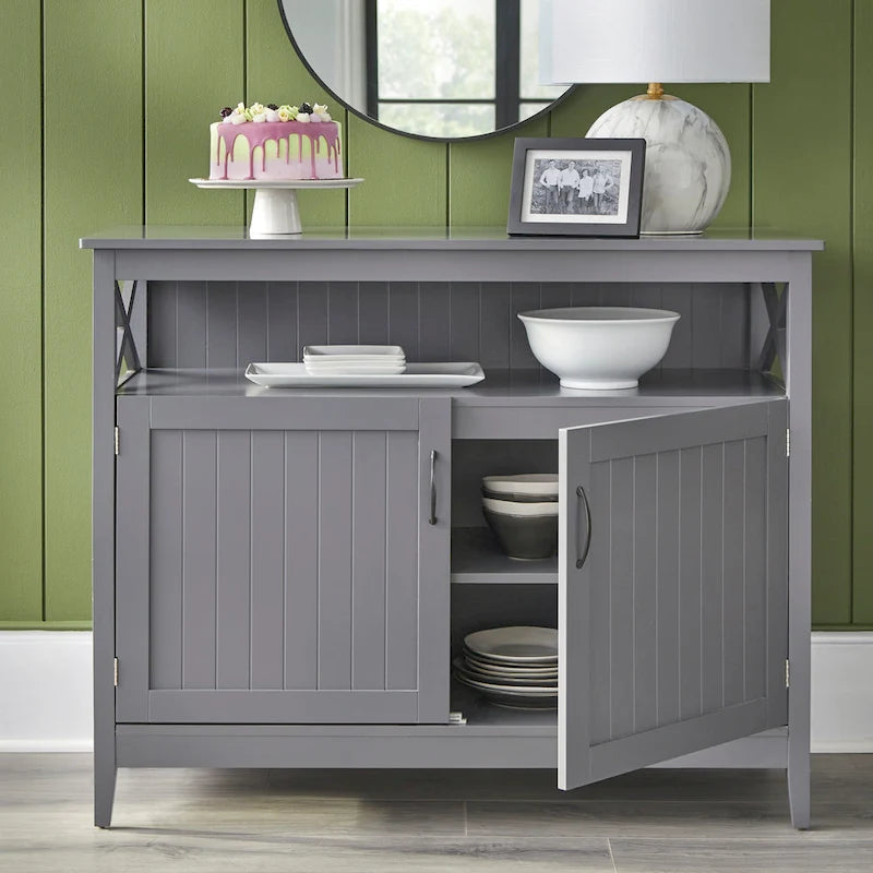 2-Door Buffet Sideboard with Adjustable Shelf