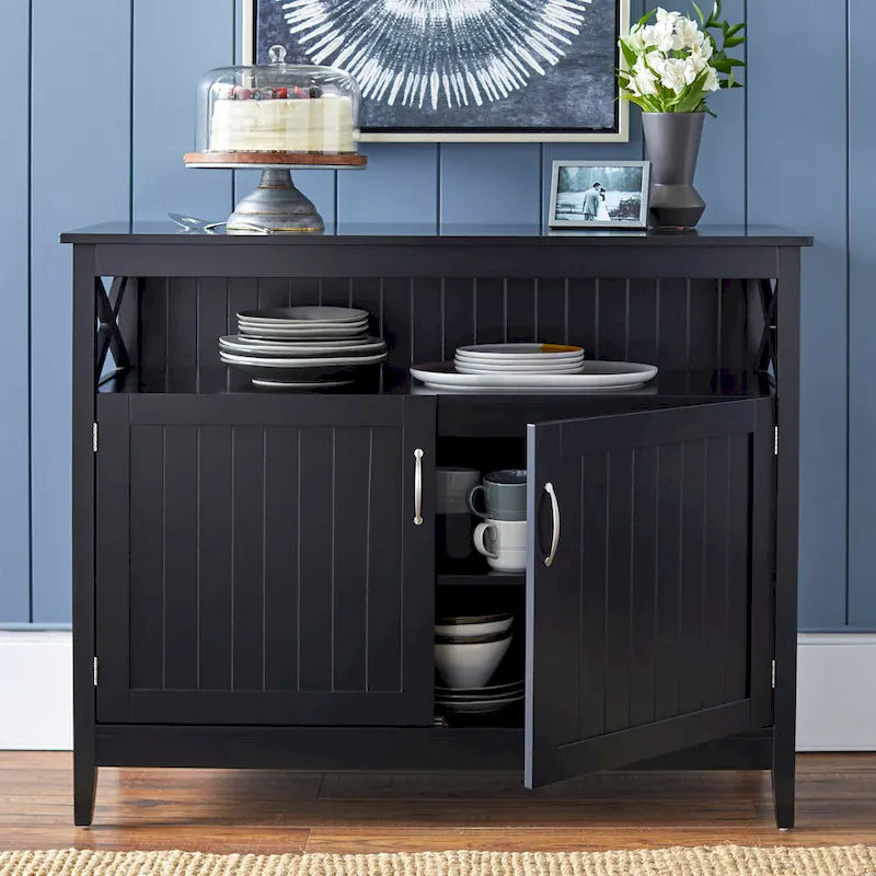 2-Door Buffet Sideboard with Adjustable Shelf