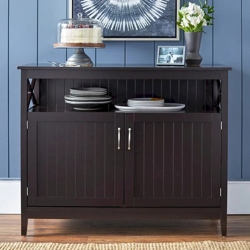 2-Door Buffet Sideboard with Adjustable Shelf