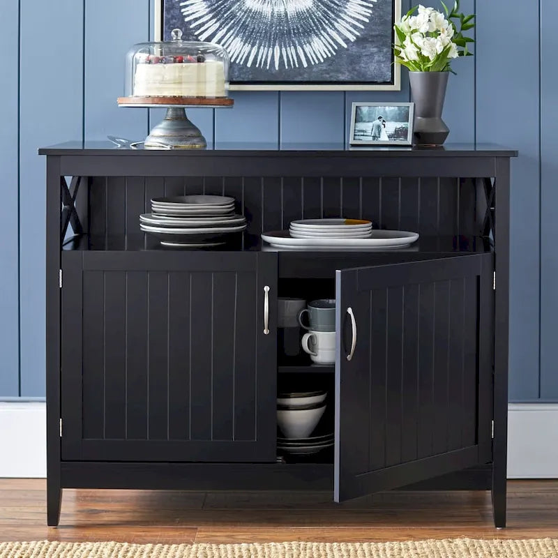 2-Door Buffet Sideboard with Adjustable Shelf