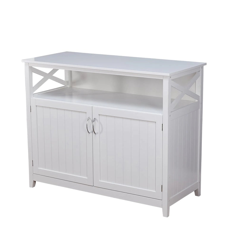 2-Door Buffet Sideboard with Adjustable Shelf