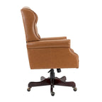 Modern Swivel Executive Chair with Tufted Back