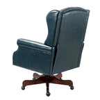 Modern Swivel Executive Chair with Tufted Back