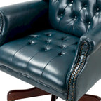 Modern Swivel Executive Chair with Tufted Back
