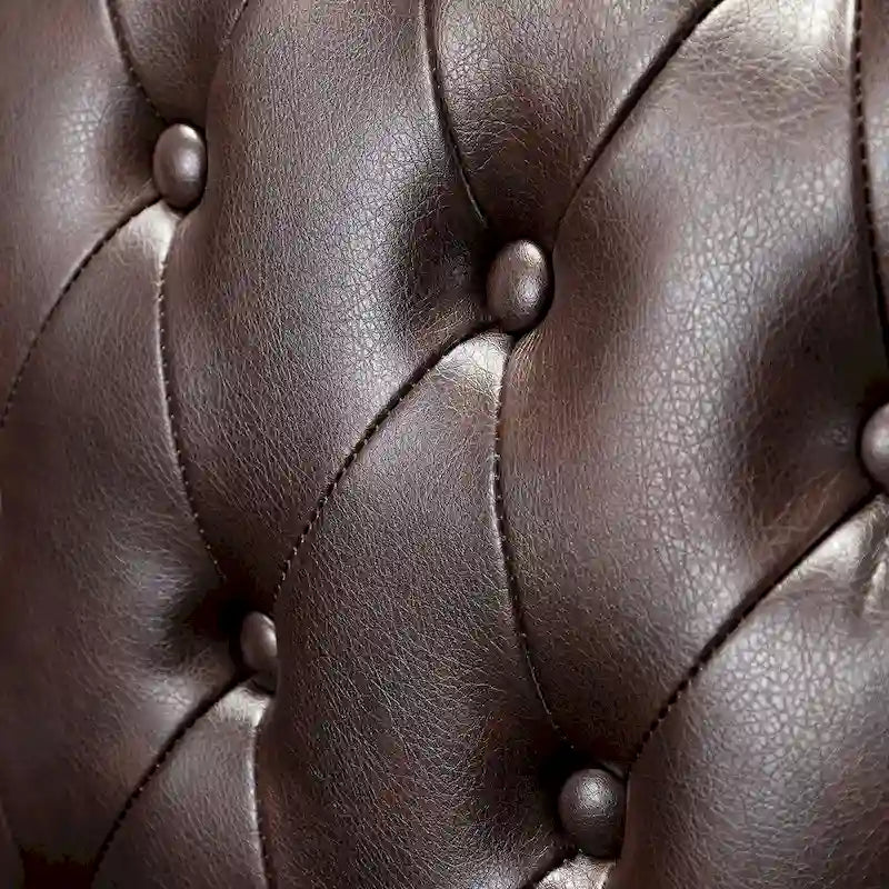 Modern Swivel Executive Chair with Tufted Back