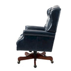 Modern Swivel Executive Chair with Tufted Back