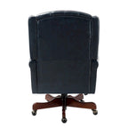 Modern Swivel Executive Chair with Tufted Back