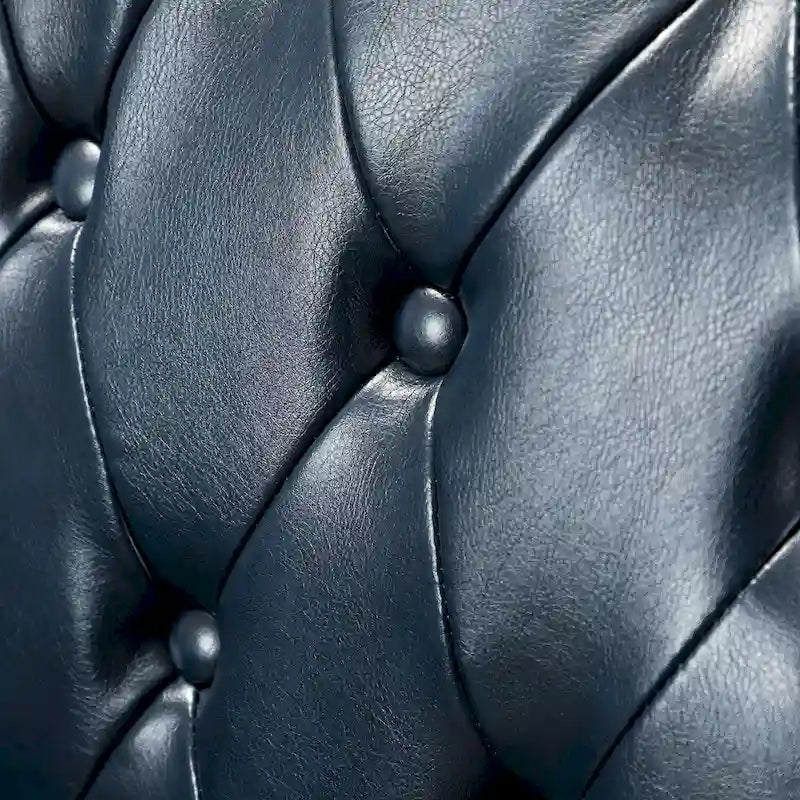 Modern Swivel Executive Chair with Tufted Back