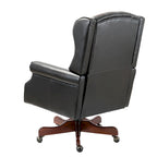 Modern Swivel Executive Chair with Tufted Back