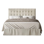 Tufted Upholstered Panel Bed