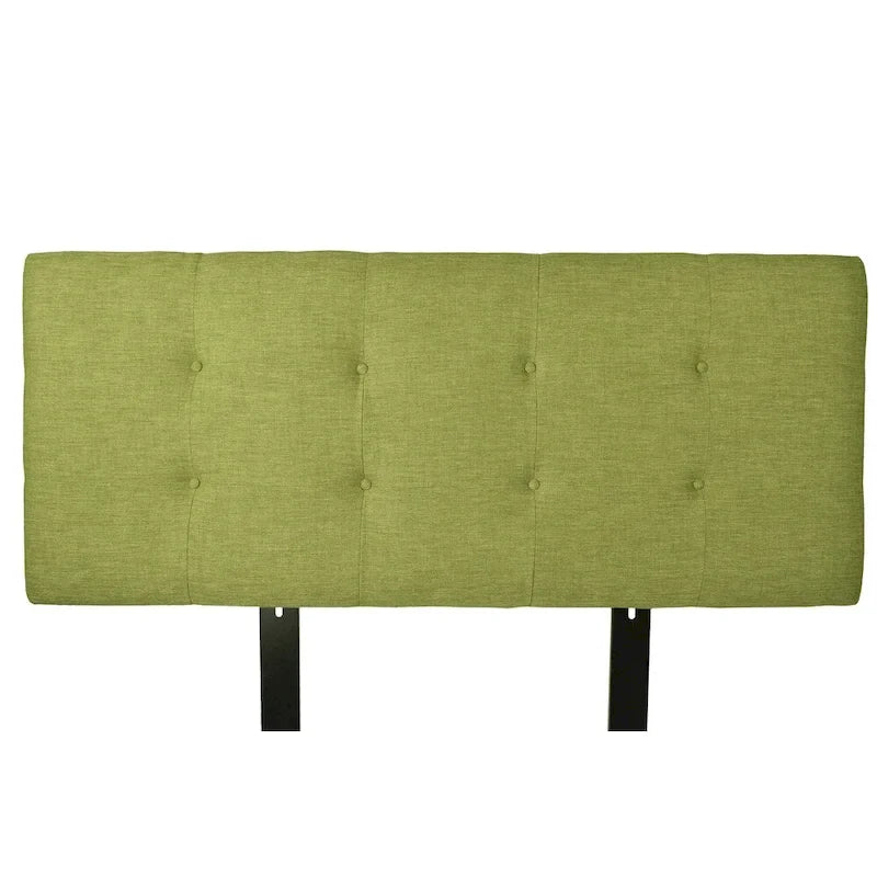 Button Tufted Upholstered Headboard