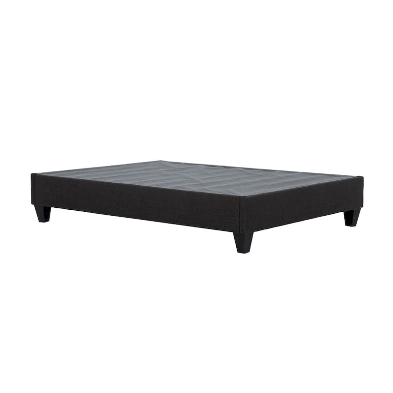 Dark Grey 14 in. Platform Bed Frame Mattress Foundation