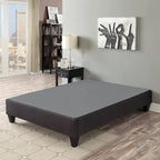 Dark Grey 14 in. Platform Bed Frame Mattress Foundation