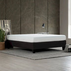 Dark Grey 14 in. Platform Bed Frame Mattress Foundation