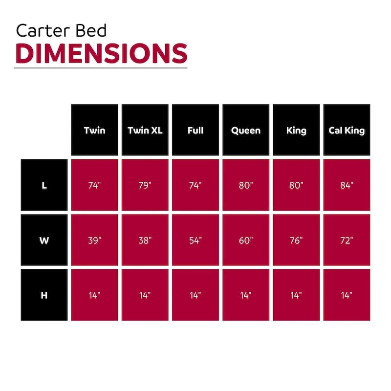 Dark Grey 14 in. Platform Bed Frame Mattress Foundation