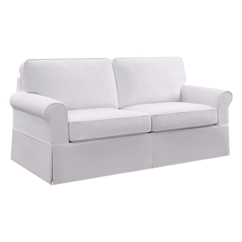  Zuni Mid-century Slip Cover Sofa