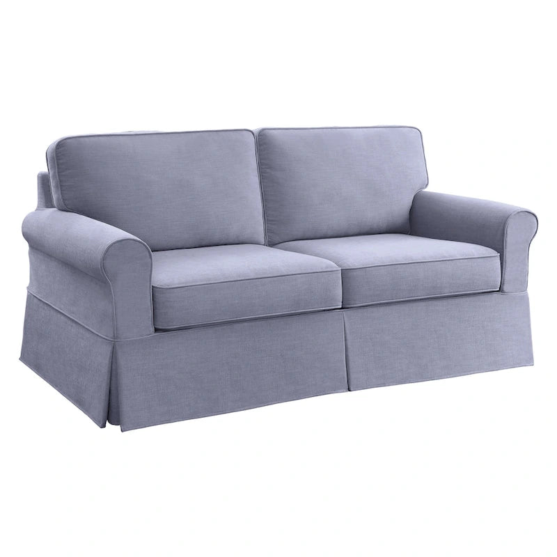 Mid-century Slip Cover Sofa