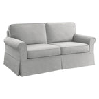 Mid-century Slip Cover Sofa