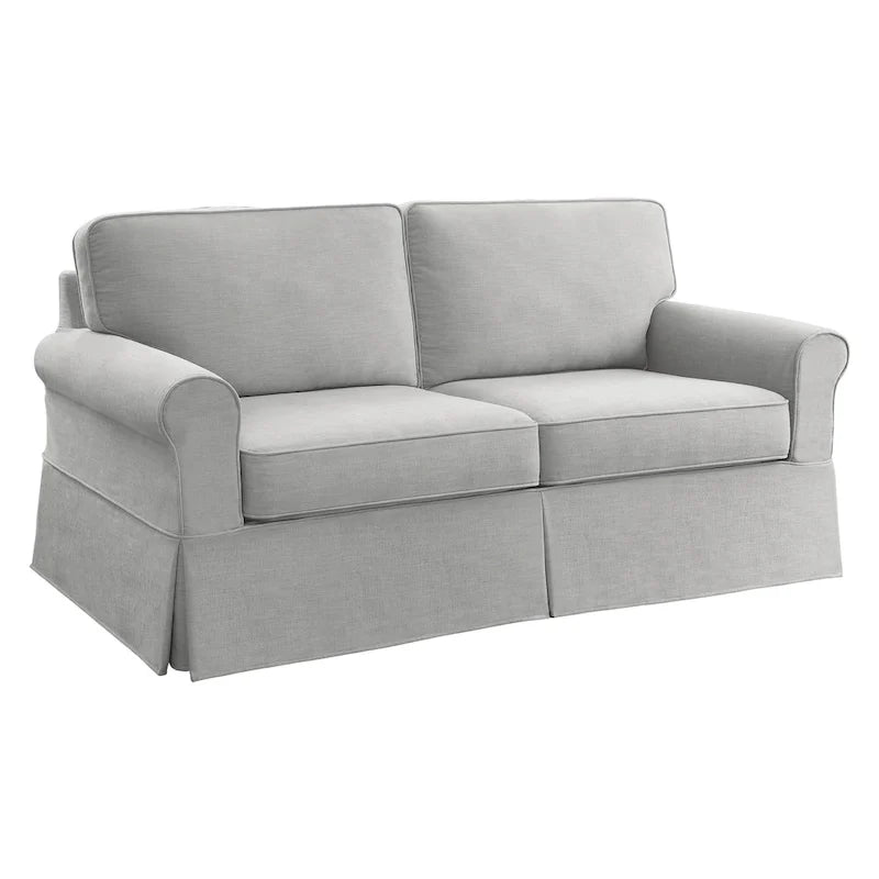 Mid-century Slip Cover Sofa