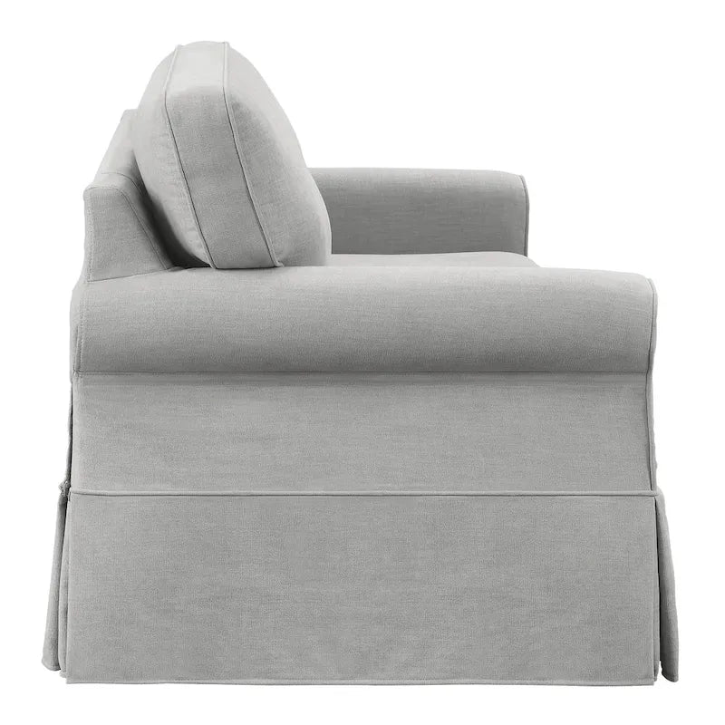 Mid-century Slip Cover Sofa
