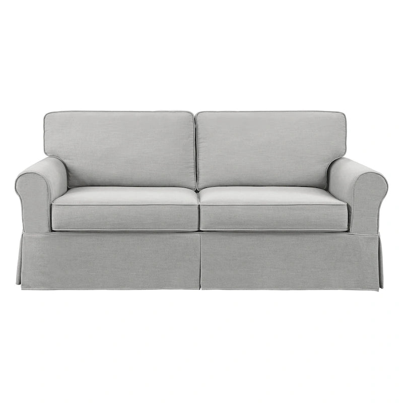 Mid-century Slip Cover Sofa