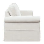 Mid-century Slip Cover Sofa