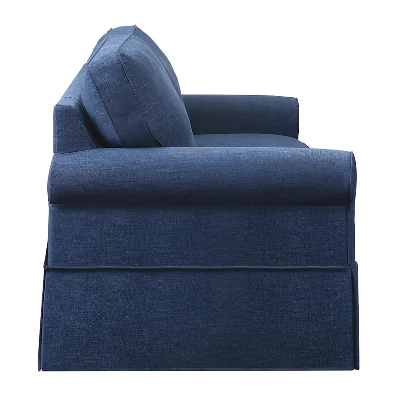 Mid-century Slip Cover Sofa