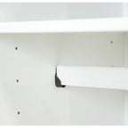 100% Solid Wood Wardrobe Armoire with 2 Drawers, Metal or Wooden Knobs