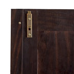100% Solid Wood Wardrobe Armoire with 2 Drawers, Metal or Wooden Knobs