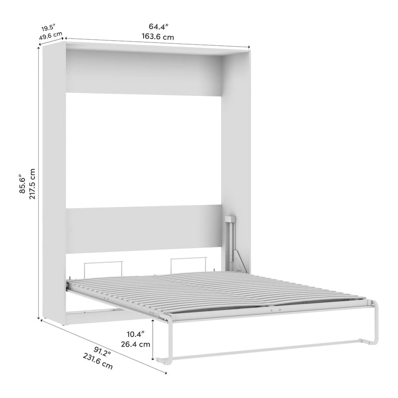 Claremont 65W Space-Saving Queen Size Murphy Bed by 