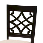 Modern and Contemporary Fabric 4-Piece Dining Chair Set